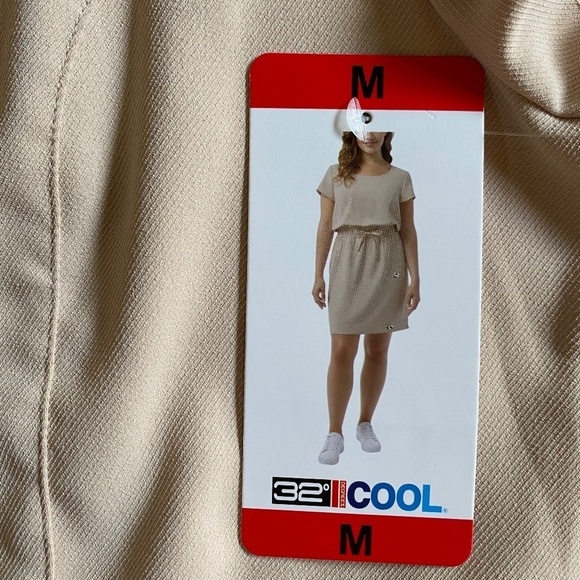 32 Degrees Ladies' Twill Dress, Moonlight (Beige/Tan), Medium, NWT - Picture 3 of 11